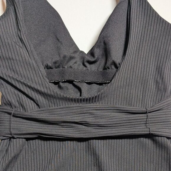 Jessica Simpson Textured One Piece Swimsuit & Cover-Up Belted Womens Small - Picture 6 of 16